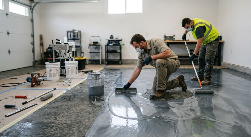 Concrete Floor Coating Service in Alexandria, VA