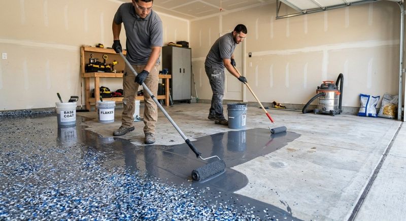 Epoxy Flooring Installation in Greensboro, NC