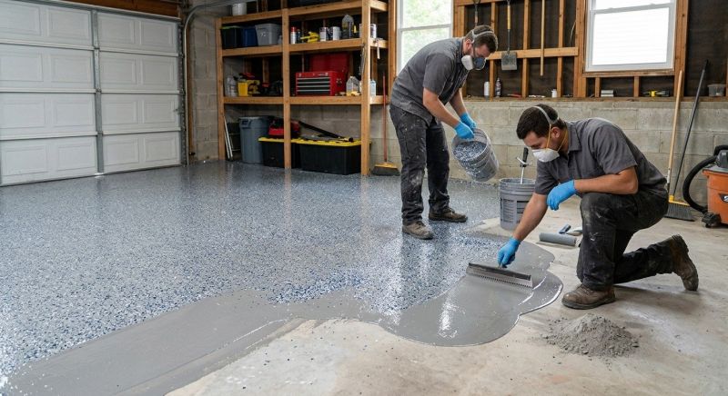 Garage Floor Renovation in Columbia, SC