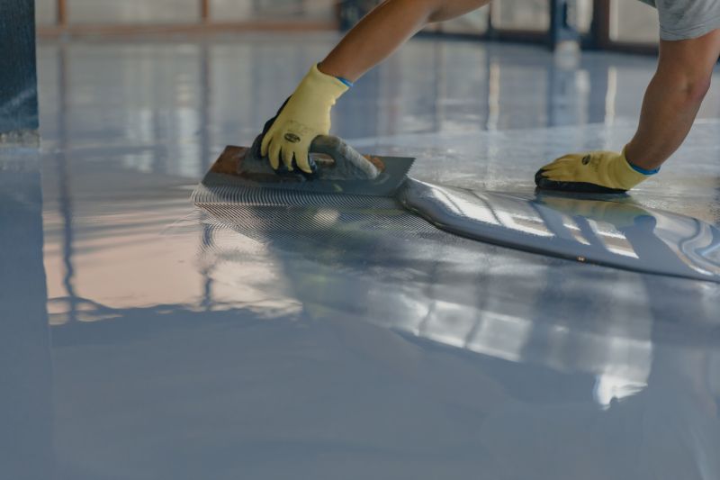 Garage Floor Staining in Winston Salem, NC