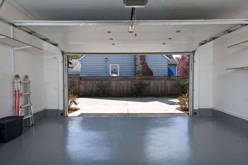 Speckled Garage Floor Painting in Fairfax, VA